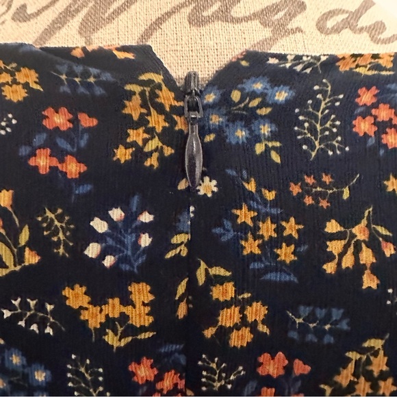 Madewell Cross-Front Mini Dress in Garden Party - Picture 7 of 11